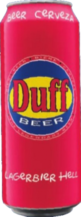 Duff Beer blik van 50cl